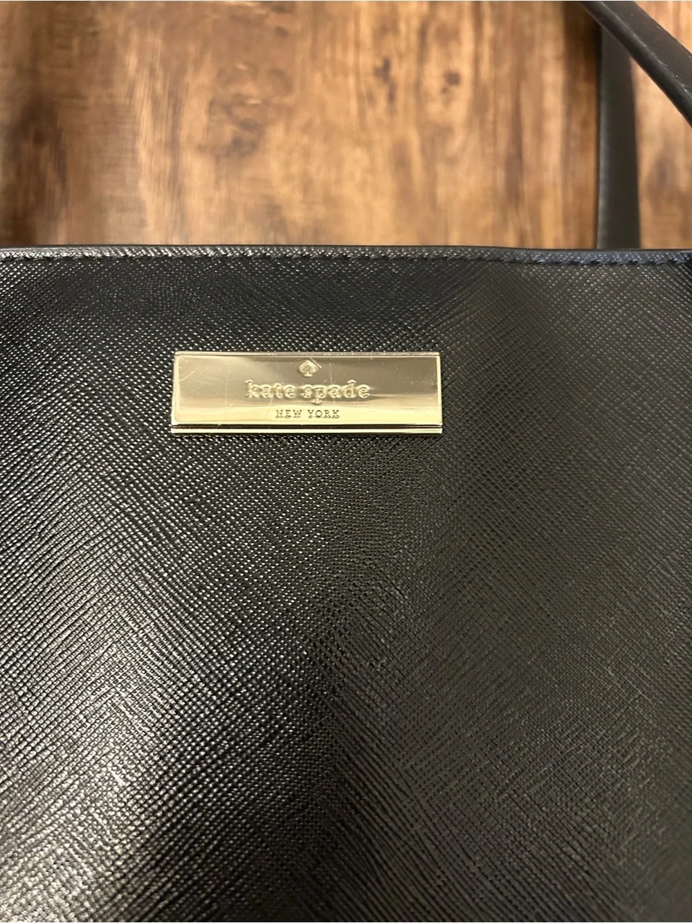 Kate Spade Black Kenzie Tote Bag
